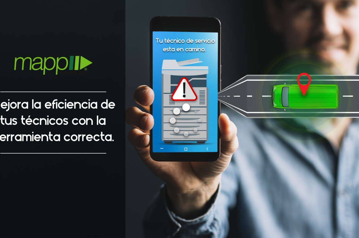 Con esta aplicación ubicarás a tus técnicos para impresoras. aplicación para técnicos para impresoras