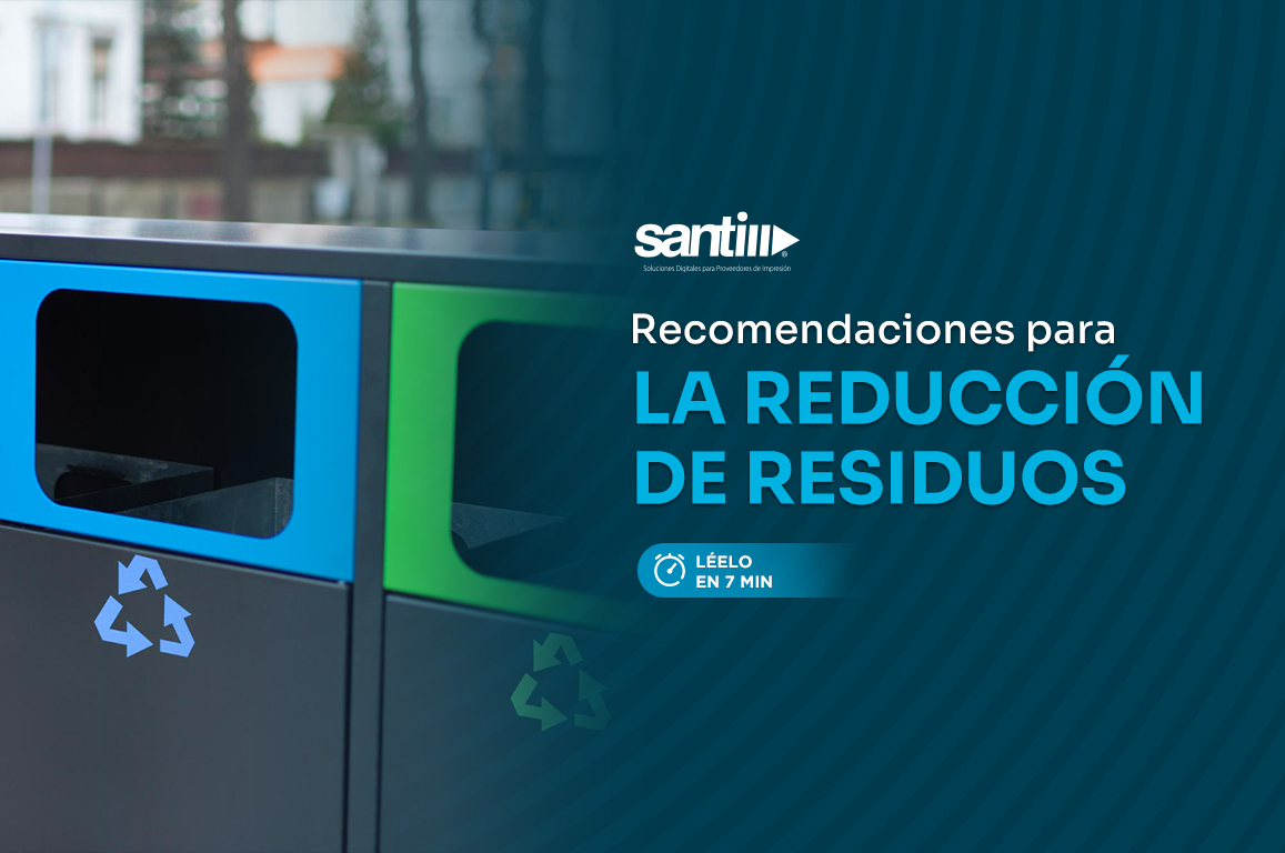 La reducción de residuos de impresión en tu negocio