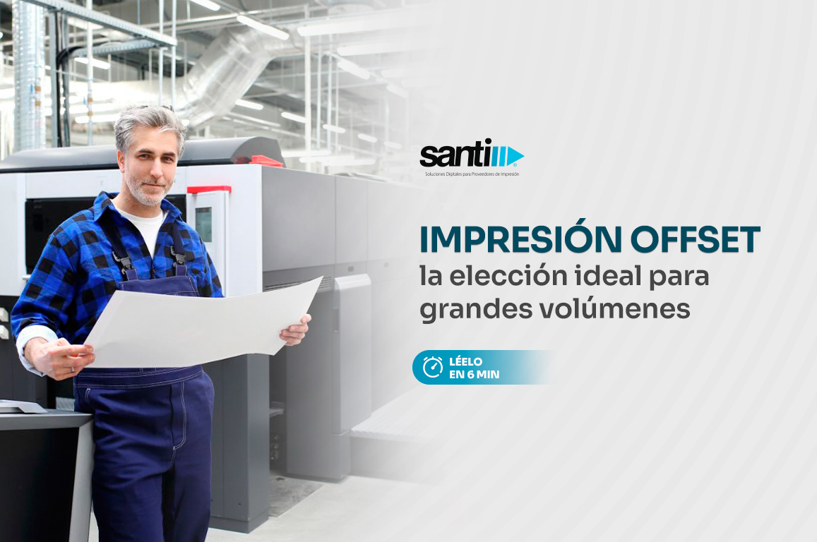  ¿Qué es la impresión offset?