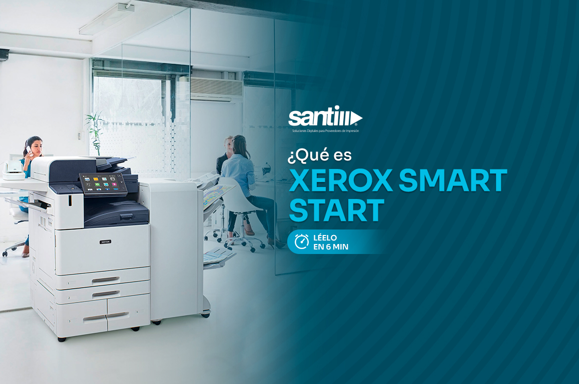 ¿Cómo Xerox Smart Start facilita la configuración de impresoras?