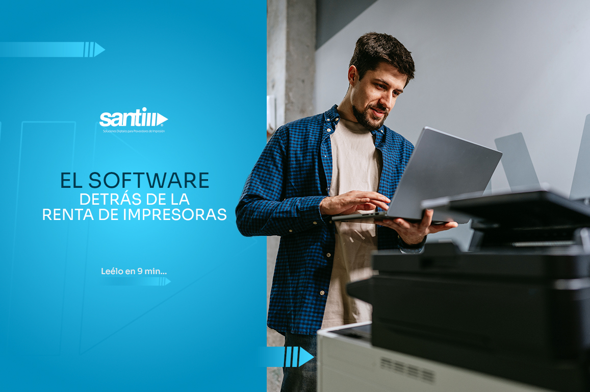 ¿Qué software utilizan las empresas que rentan impresoras?